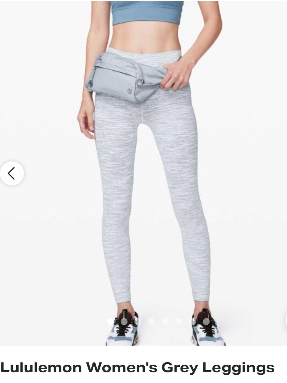 lululemon athletica Light Grey Heather High-Rise Wunder Unders Leggings